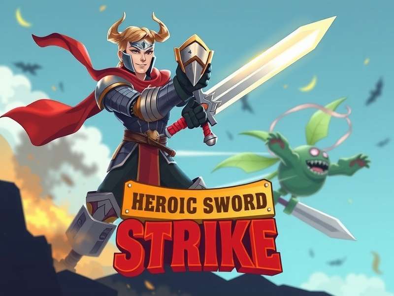 Heroic Sword Strike Game Banner